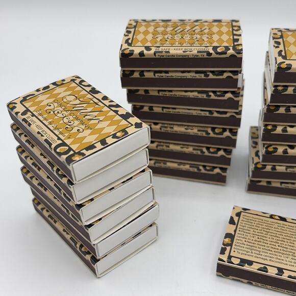 Tyler Candle Company Boxed Matches Lot Of 22 Boxes - Picture 5 of 6